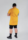 K-OS Tall Tee in Mustard - Campus Kollectiv