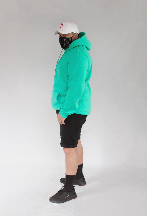 New Dawn Hoodie in Teal Green - Campus Kollectiv